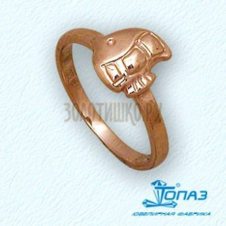 Кольцо из красного золота Т10001925