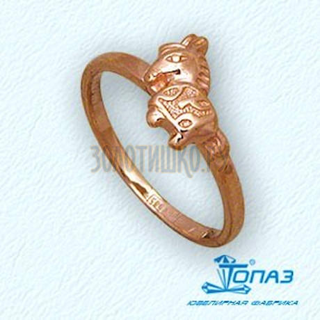 Кольцо из красного золота Т10001937