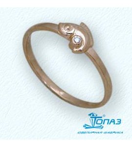 Кольцо с бриллиантом Т10101670