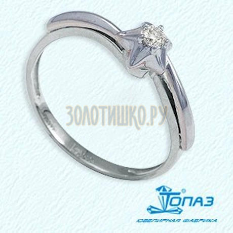 Кольцо с бриллиантом Т331011898