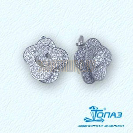 Серьги с бриллиантами Т331021142
