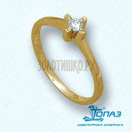Кольцо с бриллиантом Т901011027