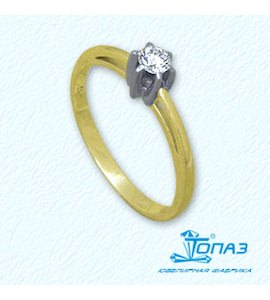 Кольцо с бриллиантом Т931011063