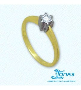 Кольцо с бриллиантом Т931011069