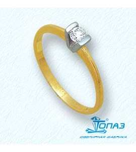 Кольцо с бриллиантом Т931011075