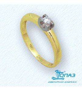 Кольцо с бриллиантом Т931011079