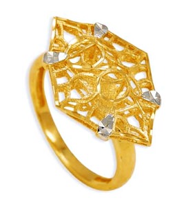 Кольцо из желтого золота Т940611943