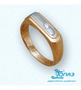Кольцо с бриллиантом Т13104607