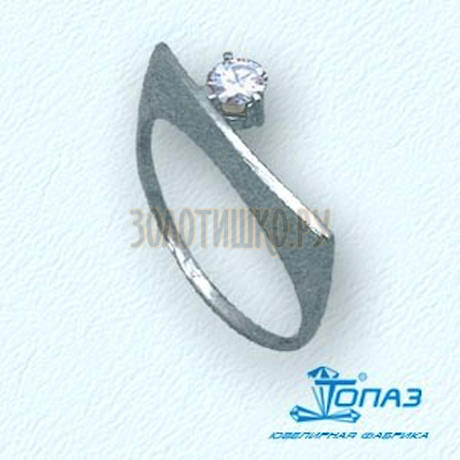 Кольцо с бриллиантом Т30101401