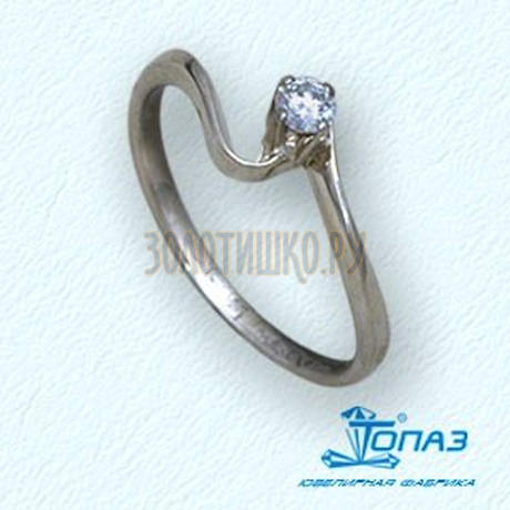 Кольцо с бриллиантом Т30101415