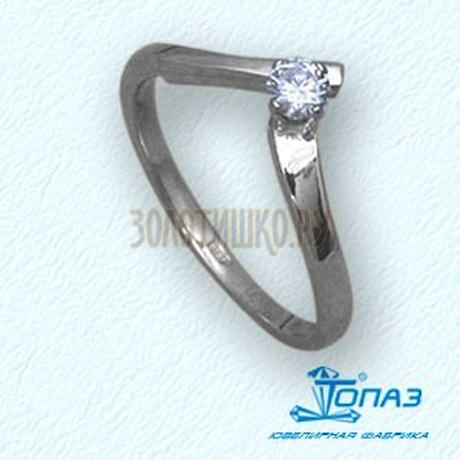 Кольцо с бриллиантом Т30101447