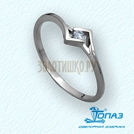 Кольцо с бриллиантом Т30101508
