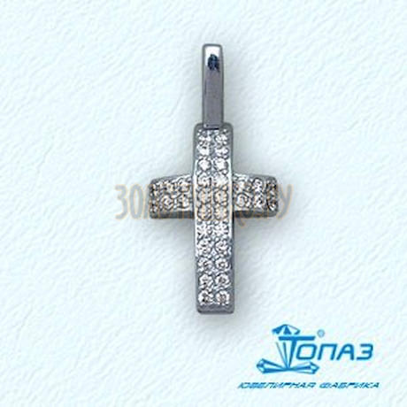 Крестик с бриллиантами Т30106240