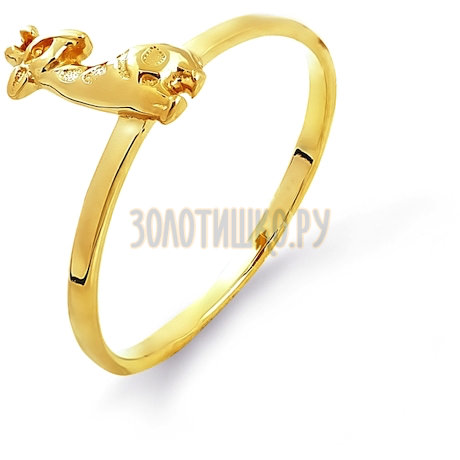 Кольцо из желтого золота Т90001844