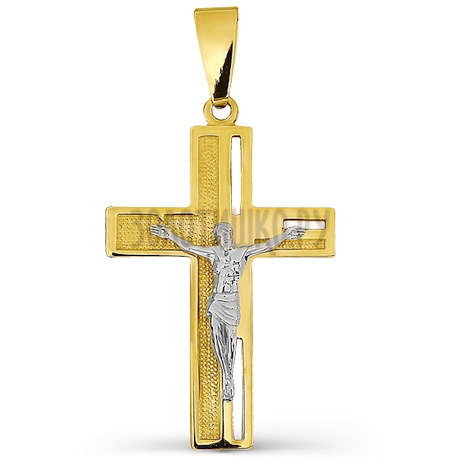 Крестик из желтого золота Т93006636
