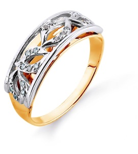 Кольцо с бриллиантами Т131014783-1