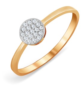 Кольцо с бриллиантами Т146017132