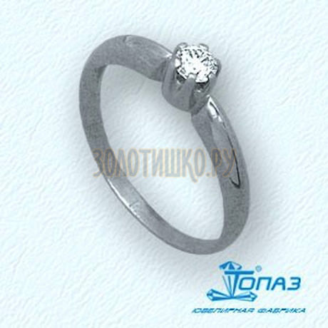 Кольцо с бриллиантом Т301011078