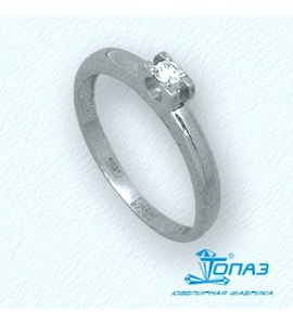 Кольцо с бриллиантом Т301011079