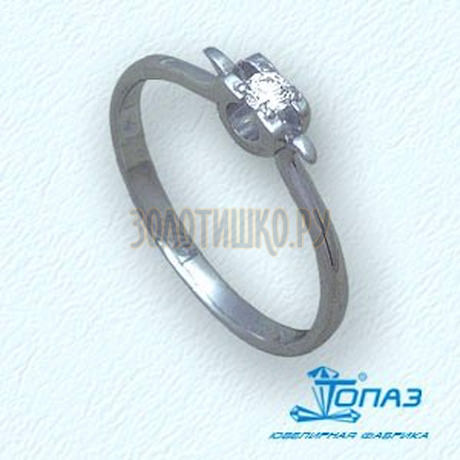 Кольцо с бриллиантом Т301011080