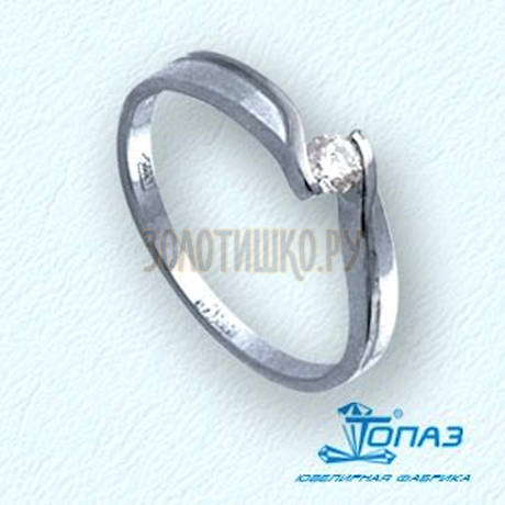 Кольцо с бриллиантом Т301011359