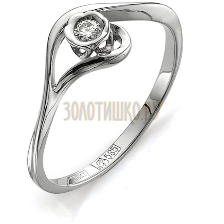 Кольцо с бриллиантом Т301011555