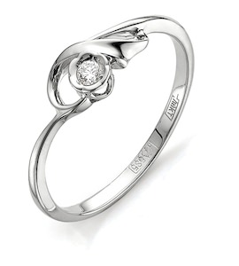 Кольцо с бриллиантом Т301011556