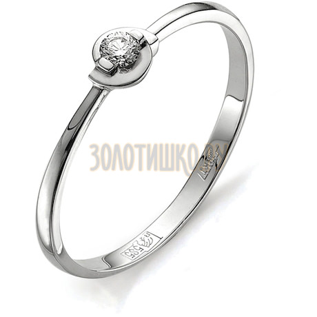 Кольцо с бриллиантом Т301011558