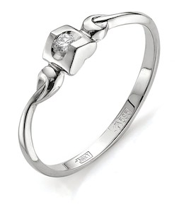 Кольцо с бриллиантом Т301011598