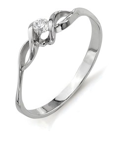 Кольцо с бриллиантом Т301011633