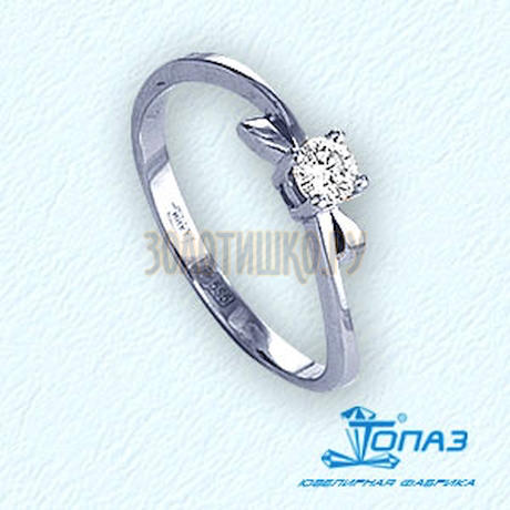 Кольцо с бриллиантом Т301011682