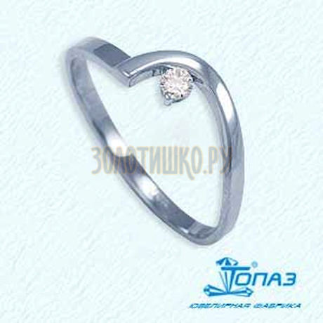 Кольцо с бриллиантом Т301011749