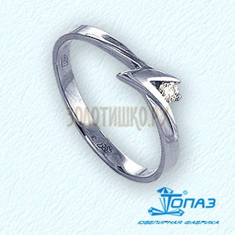 Кольцо с бриллиантом Т301011834