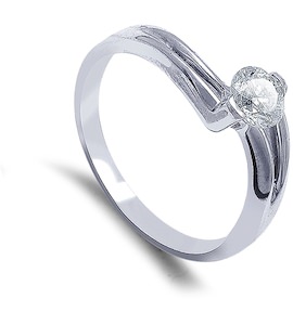 Кольцо с бриллиантом Т301012209