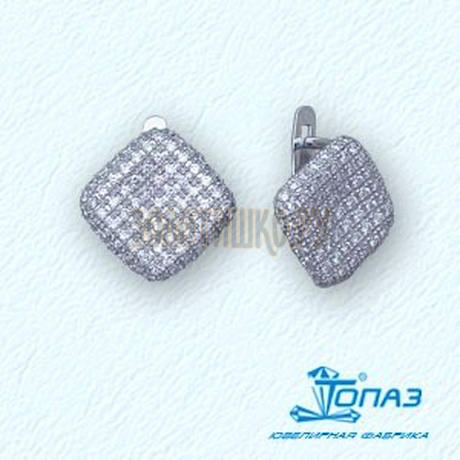 Серьги с бриллиантами Т301021183
