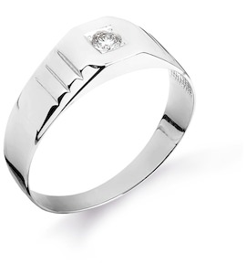 Кольцо с бриллиантом Т301044867