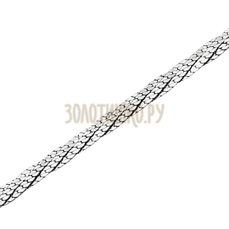 Париджина косичка из 4-х цепочек с алмазной гранью НЦ22-062-3-0,40