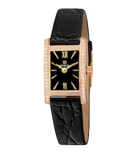 Золотые женские часы LADY 0526.1.1.55A