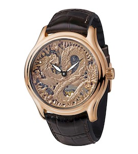 Золотые мужские часы НИКА EXCLUSIVE 1102.0.1.125