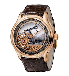 Золотые мужские часы НИКА EXCLUSIVE 1102.0.1.45