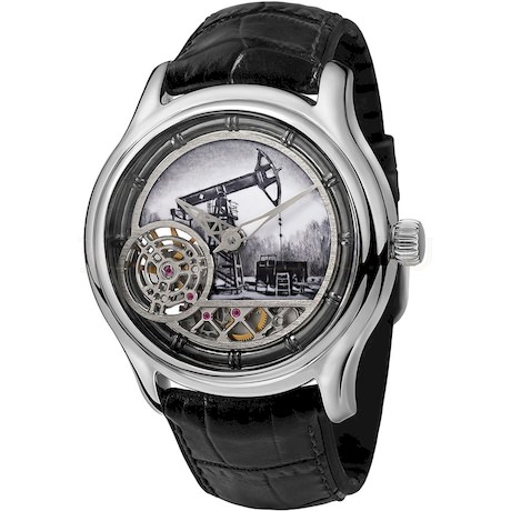 Серебряные мужские часы НИКА EXCLUSIVE 1102.0.9.45