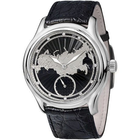 Серебряные мужские часы НИКА EXCLUSIVE 1102.1.9.74A