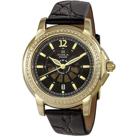 Золотые мужские часы CELEBRITY 3105.1.3.54A