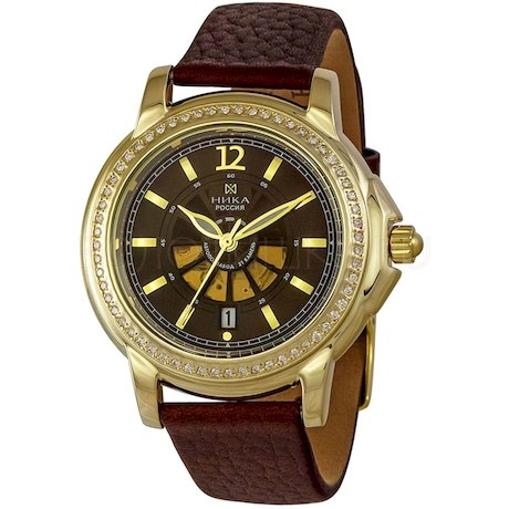 Золотые мужские часы CELEBRITY 3105.1.3.64A