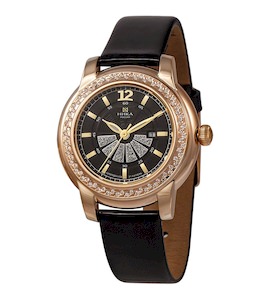 Золотые женские часы CELEBRITY 3873.1.1.54A