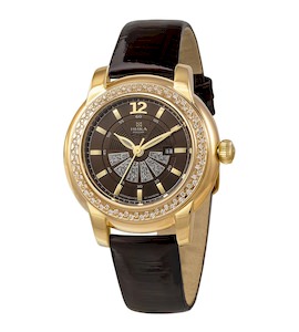 Золотые женские часы CELEBRITY 3873.2.3.64A