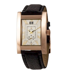 Золотые мужские часы GENTLEMAN 4384.0.1.21H