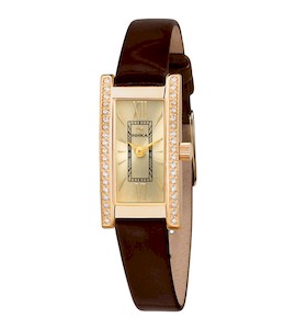 Золотые женские часы LADY 5645.1.3.41H