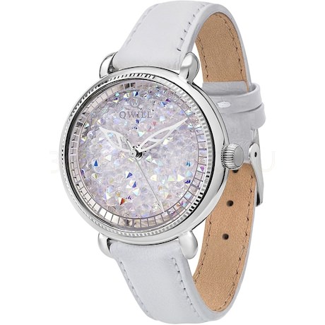 Серебряные женские часы QWILL 6171.00.00.9.16A