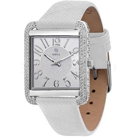 Серебряные женские часы QWILL 6351.06.02.9.22A
